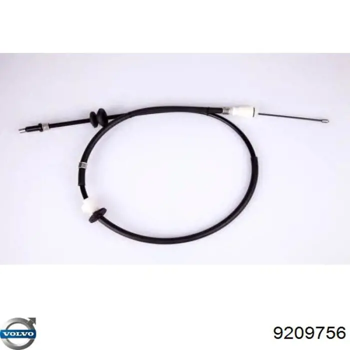 Трос ручного гальма задній, правий/лівий Volvo 9209756 ціна, від 14.46 USD