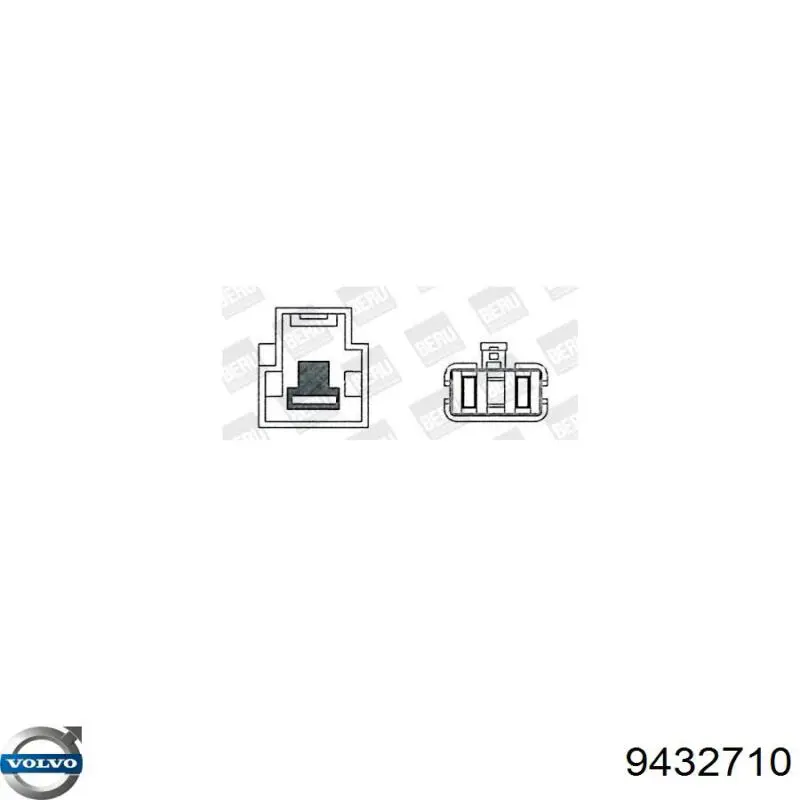 Дифузор (кожух) радіатора охолодження Volvo 9432710 ціна, від 132.54 USD
