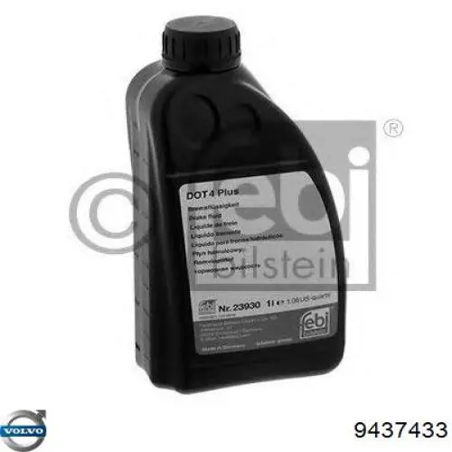 Рідина гальмівна Volvo 9437433 ціна, від 43.59 USD