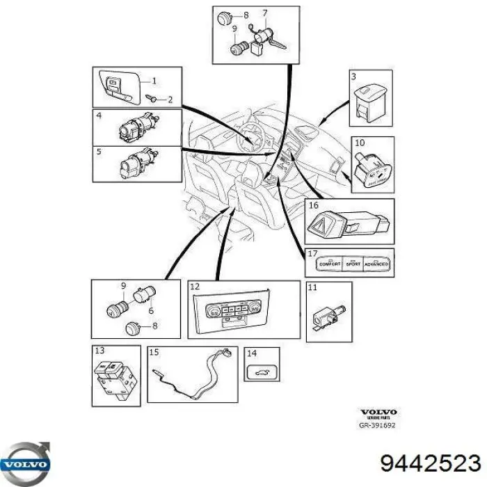 9442523 Volvo 
