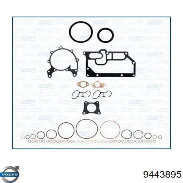 Купити 9443895 Volvo Прокладка ГБЦ