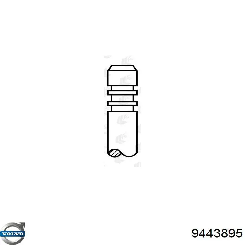 Прокладка ГБЦ Volvo 9443895 ціна, від 37.27 USD