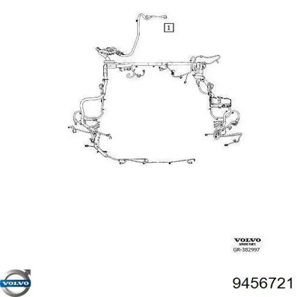  Volvo 9456721 ціна, від 10.17 USD