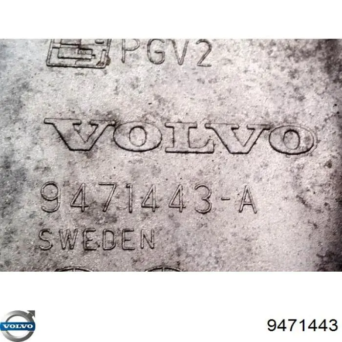 Купити 9471443 Volvo Захист двигуна