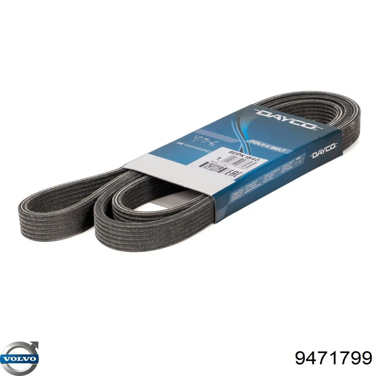 Купити 9471799 Volvo Ремінь генератора