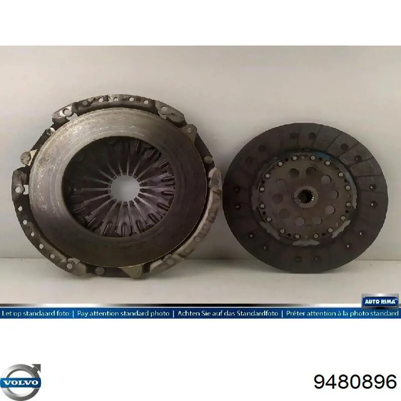 Зчеплення Volvo 9480896 ціна, від 332.66 USD