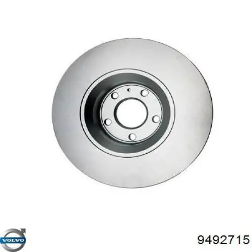 Диск гальмівний передній Volvo 9492715