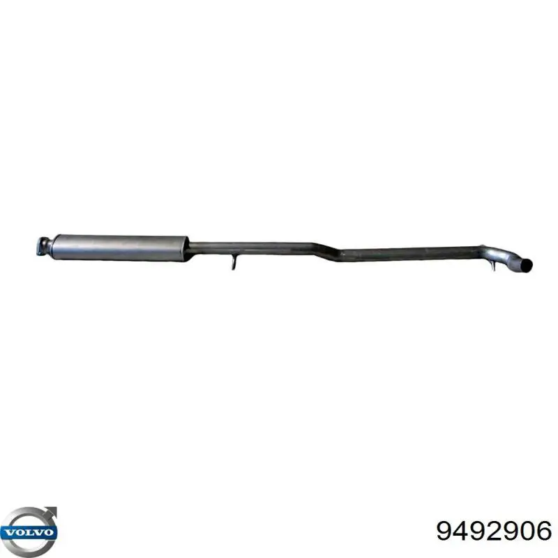 Вихлопна труба Volvo 9492906 ціна, від 88.82 USD
