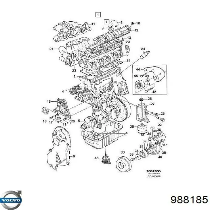 Купити 988185 Volvo 