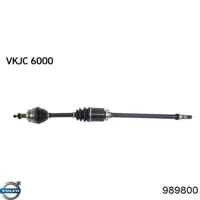 989800 Volvo Освітлення щитка приладів