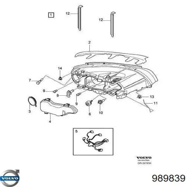 Купити 989839 Volvo 