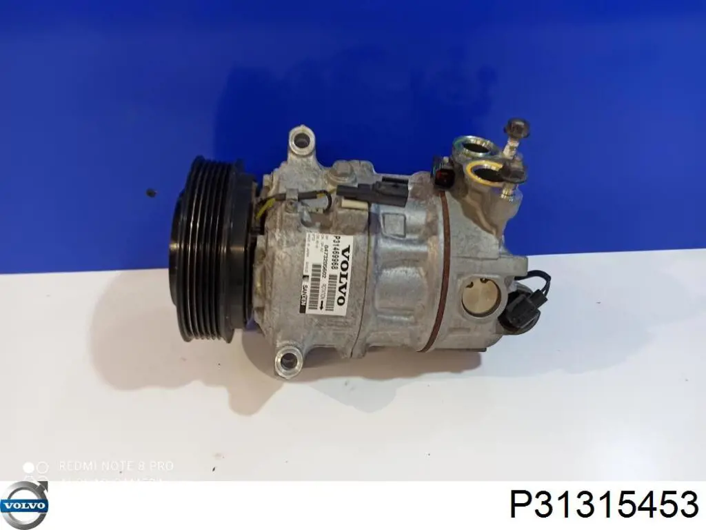 Компресор системи кондиціювання Volvo P31315453 ціна, від 264.92 USD
