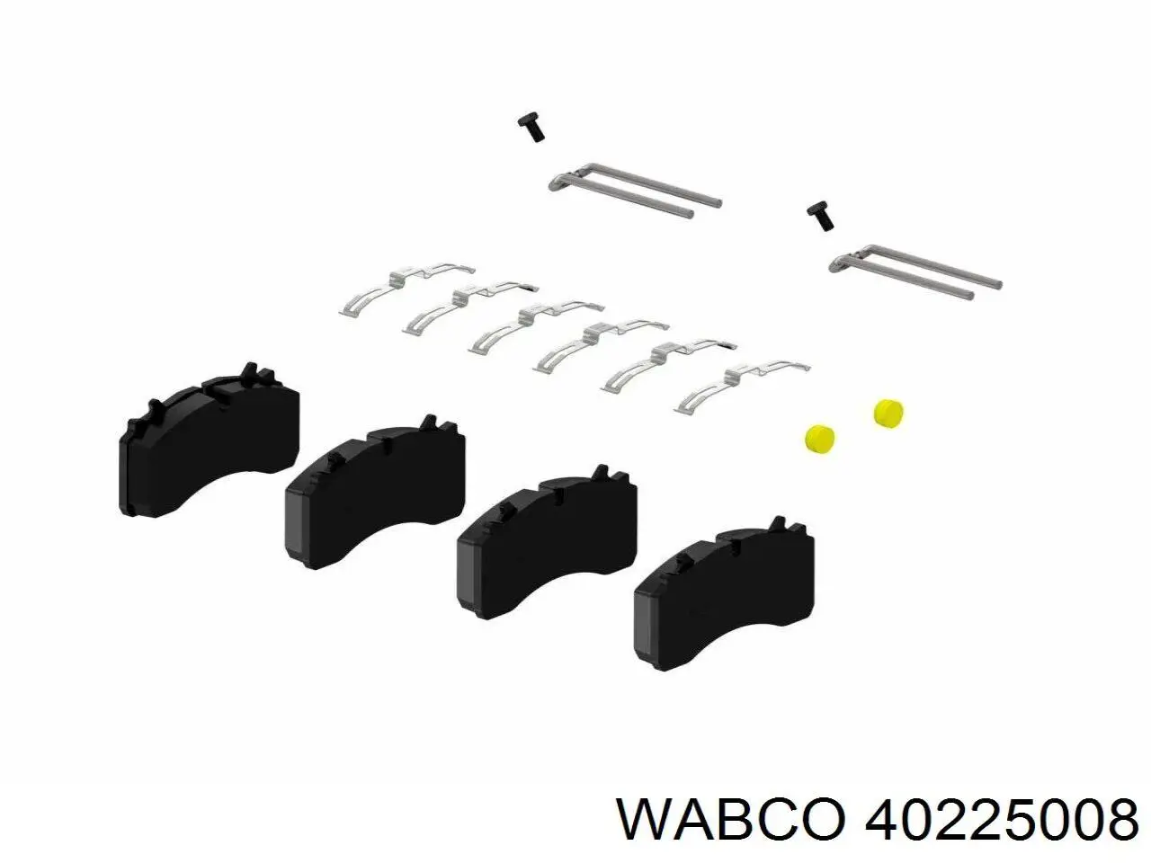 Супорт задній правий 40225016 Wabco