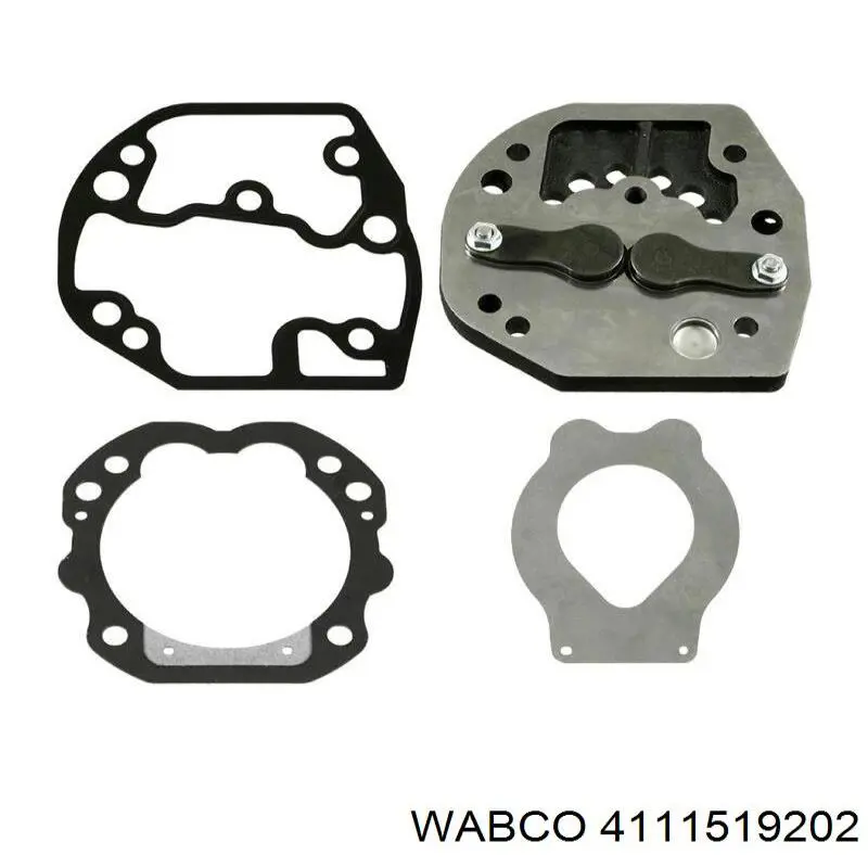 Головка компресора Wabco 4111519202 ціна, від 79.64 USD