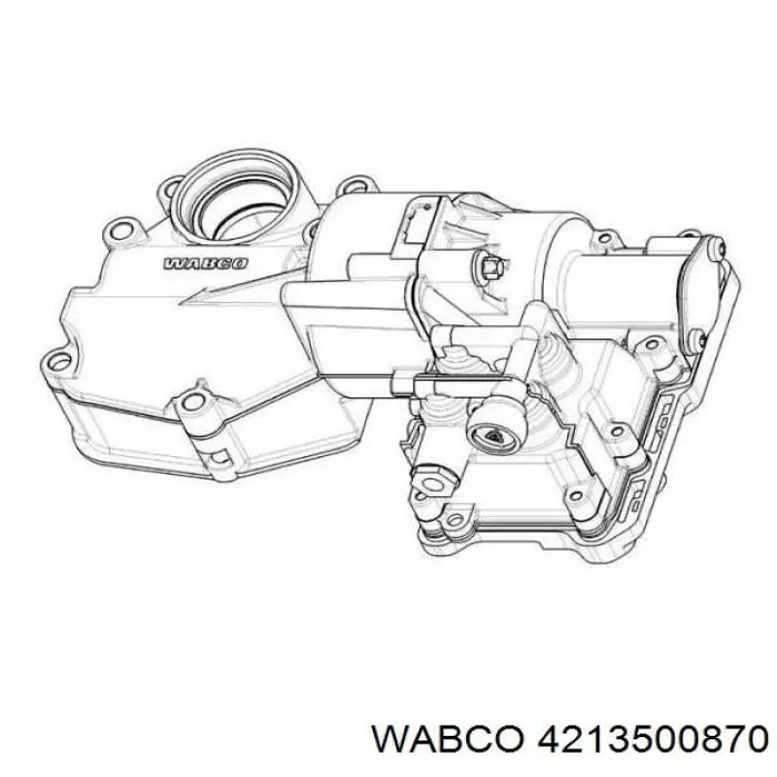 Циліндр перемикання передач КПП 4213500870 Wabco