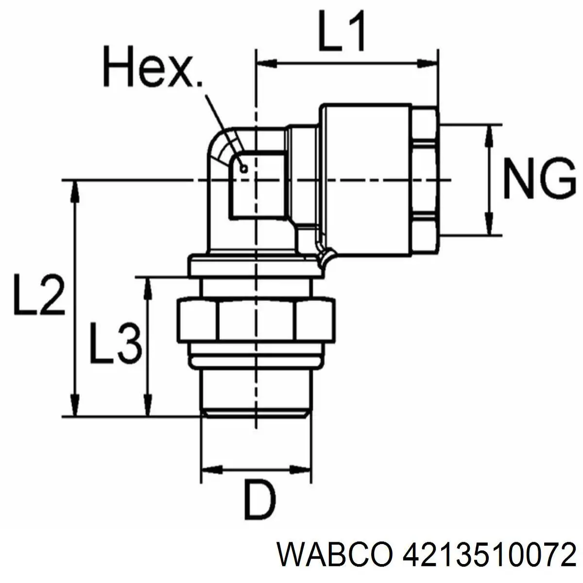 4213510072 Wabco 