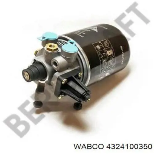 Купити 4324100350 Wabco Осушувач повітря пневматичної системи