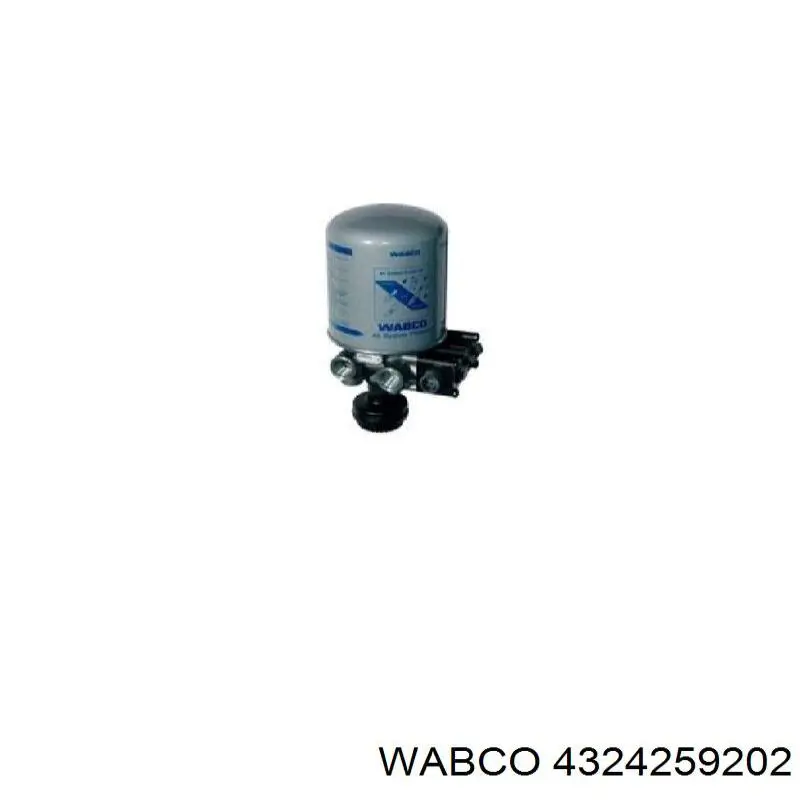 Вологомасловідділюва Wabco 4324259202 ціна, від 54.19 USD