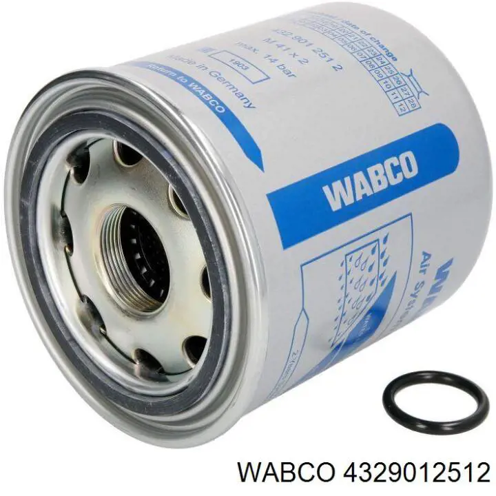Фільтр осушувача повітря (вологомастиловідділювача) (TRUCK) Wabco 4329012512 ціна, від 46.80 USD