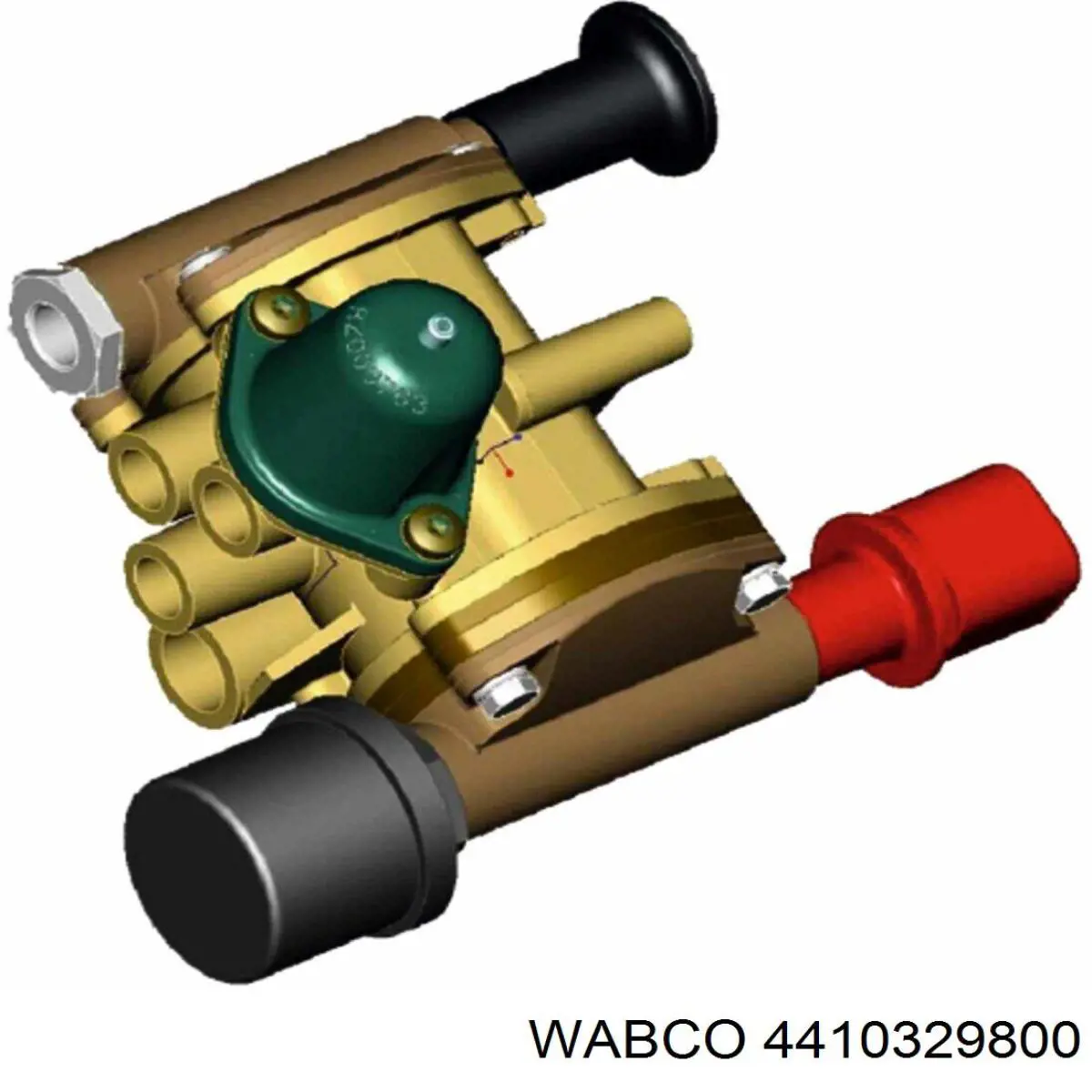Датчик АБС (ABS) задній Wabco 4410329800