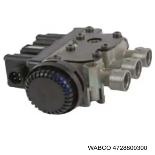Блок клапанів регульованої підвіски, задній Wabco 4728800300