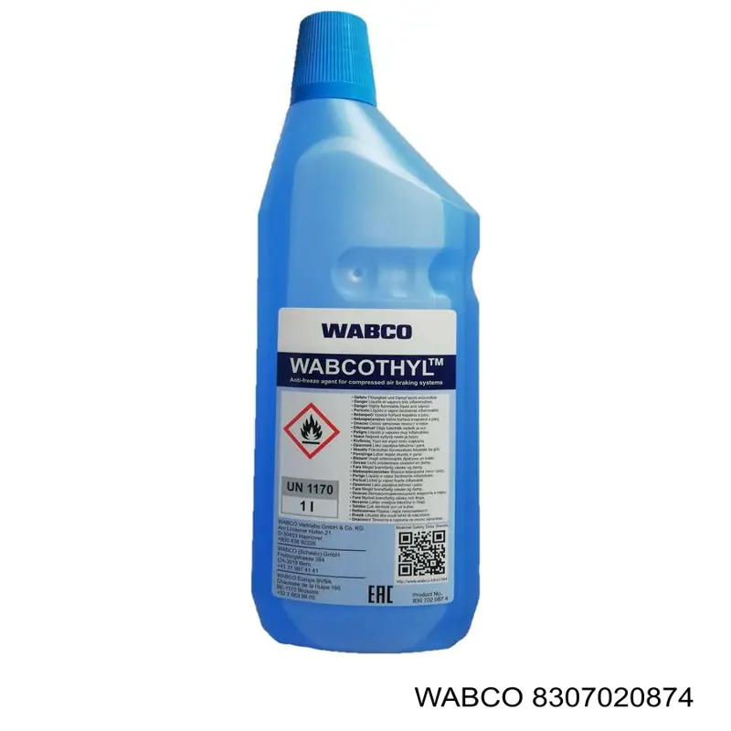 Антифриз пневматичних гальмівних систем Wabco 8307020874 ціна, від 8.34 USD