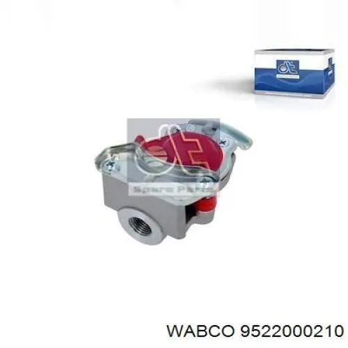 Роз'єм (головка) шлангів пневмосистеми 9522000210 Wabco