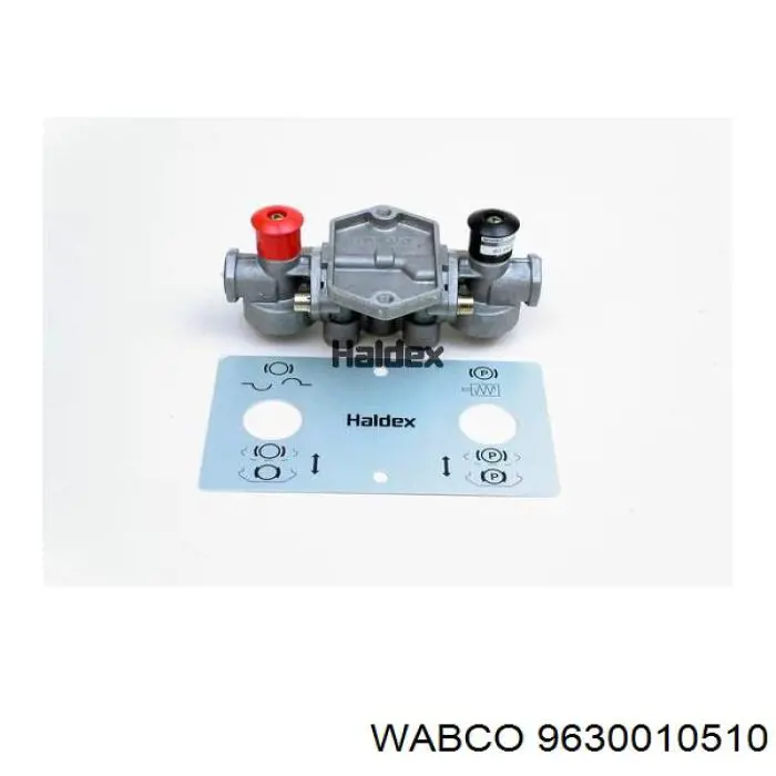 Клапан аварійного розгальмовування 9630010510 Wabco