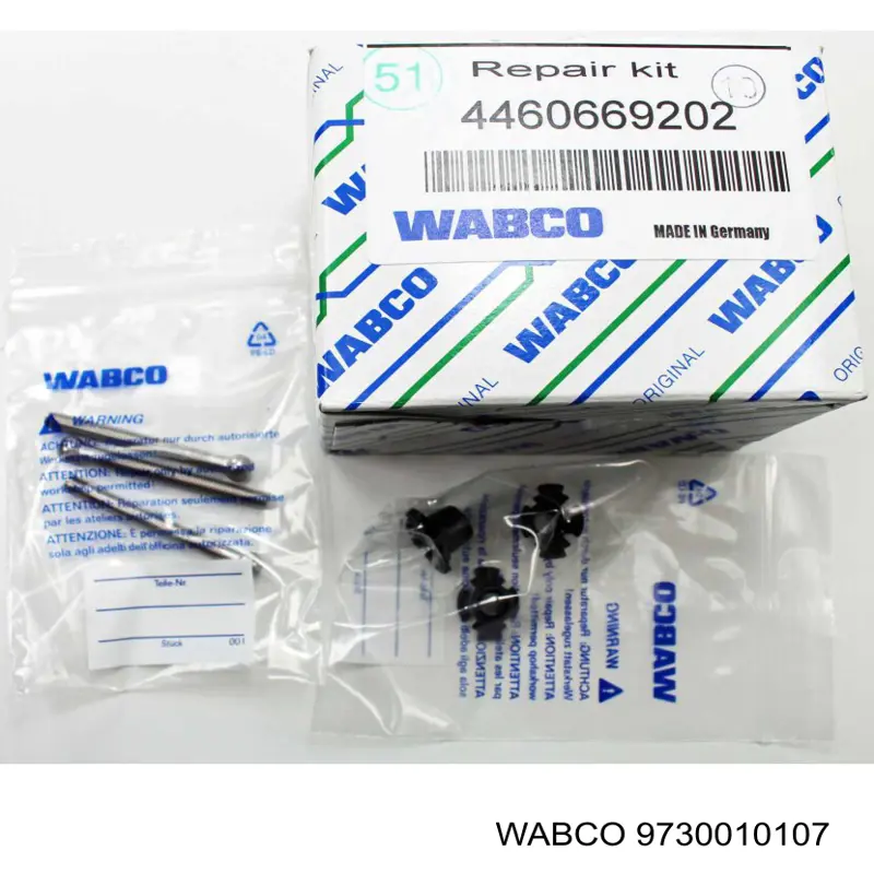 Прискорювальний клапан пневмосистеми Wabco 9730010107 ціна, від 27.70 USD