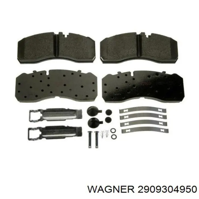 Гальмівні колодки MAN 81508206008 ціна, від 69.01 USD