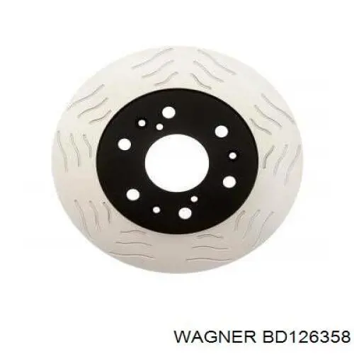 BD126358 Wagner диск гальмівний передній