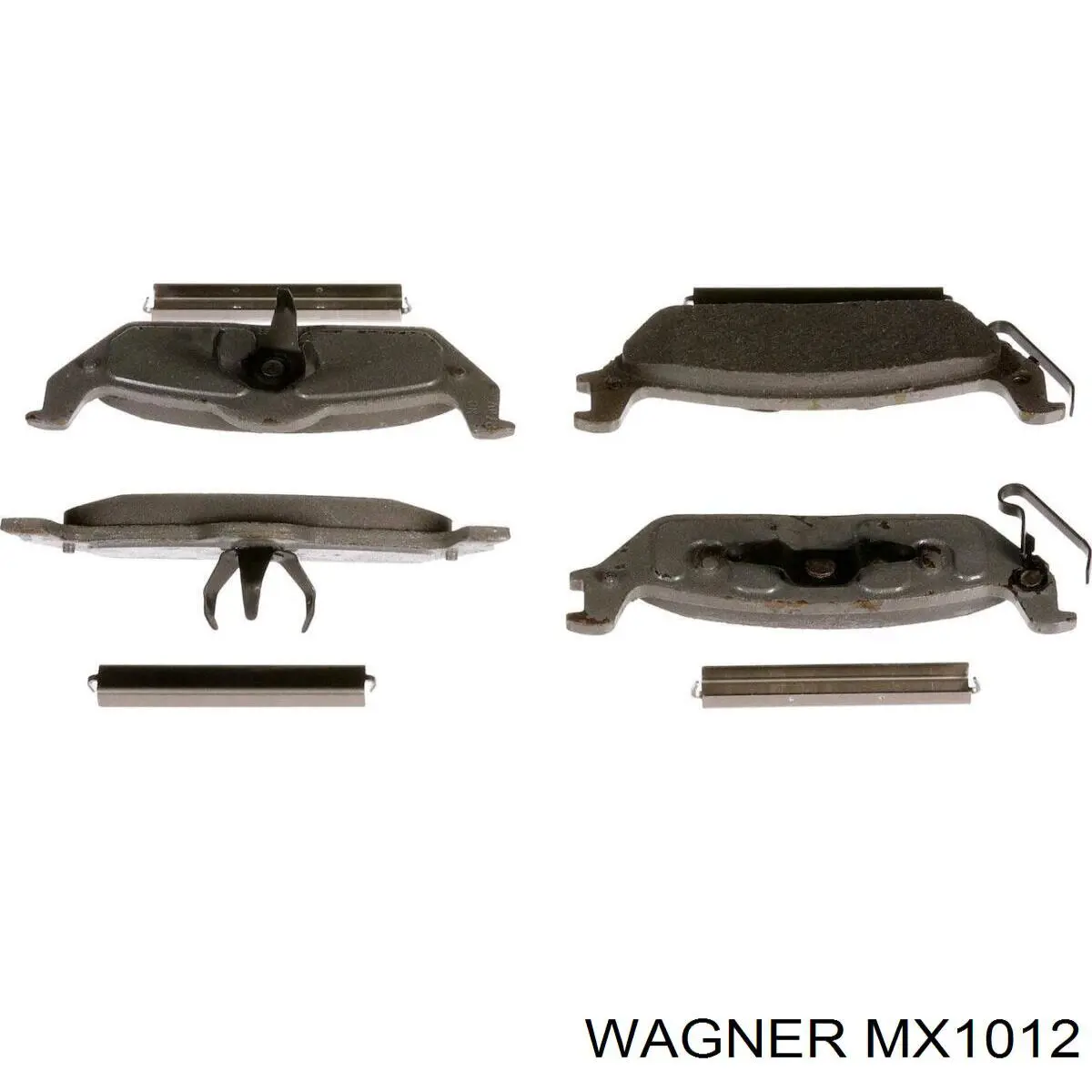 Задні гальмівні колодки 10210120 Centric Parts