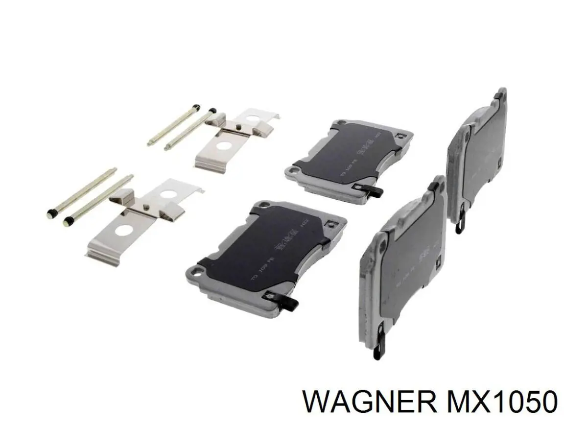 Передні тормозні колодки MX1050 Wagner