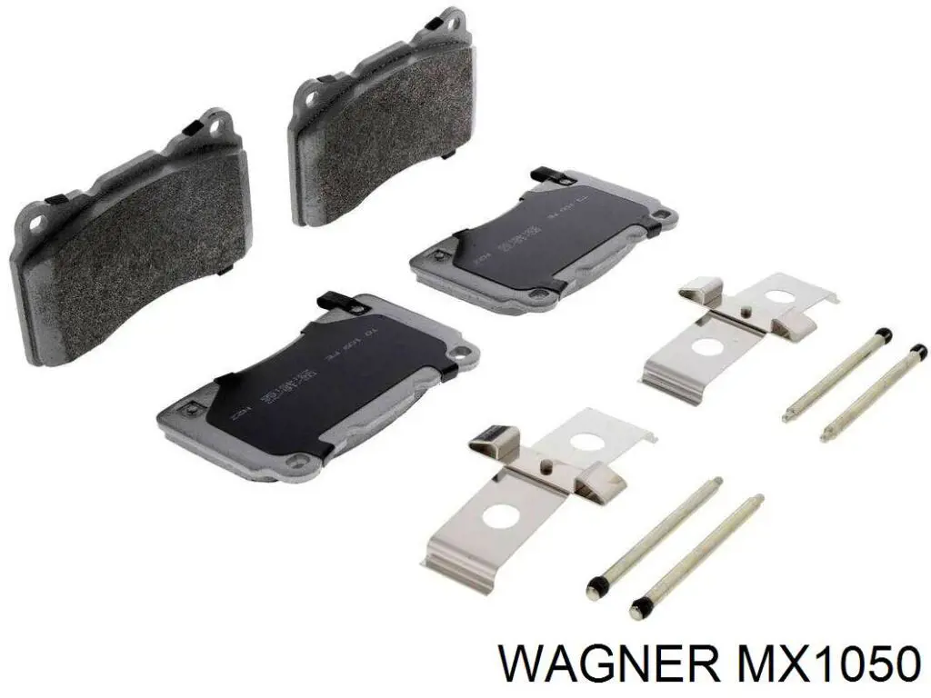 Купити MX1050 Wagner Колодки гальмівні передні, дискові