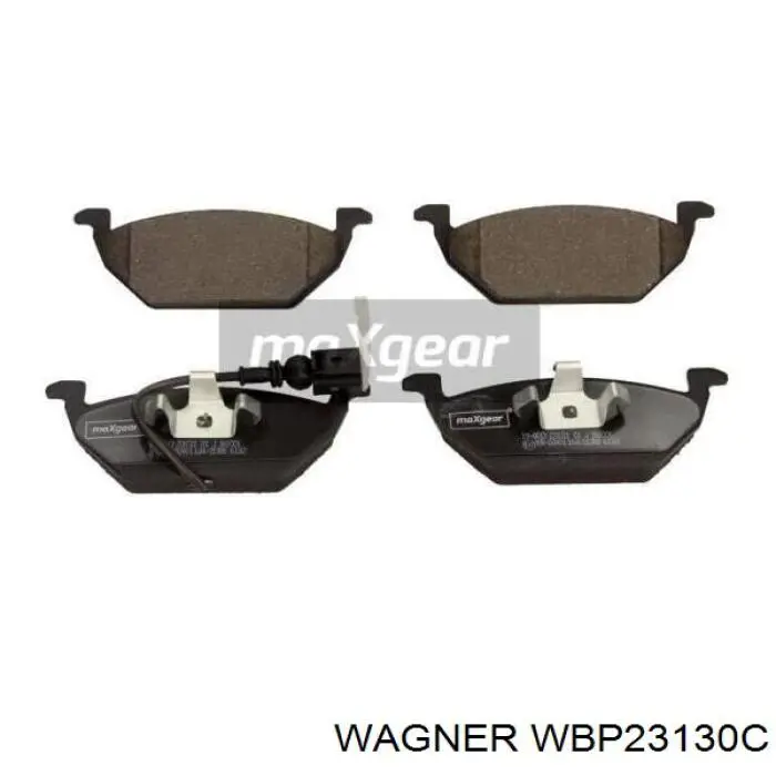 WBP23130C Wagner Передні гальмівні колодки