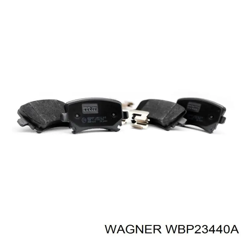 Купити WBP23440A Wagner Колодки гальмівні передні, дискові