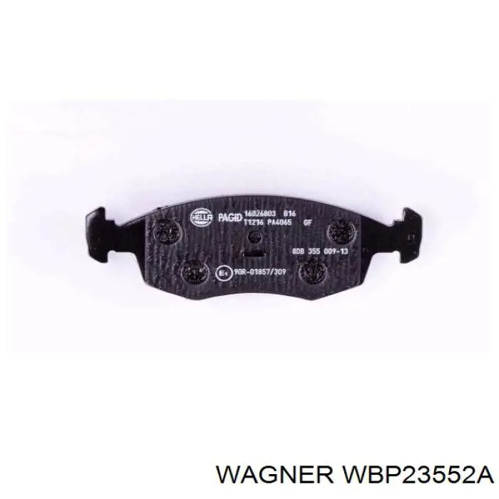 Купити WBP23552A Wagner Колодки гальмівні передні, дискові