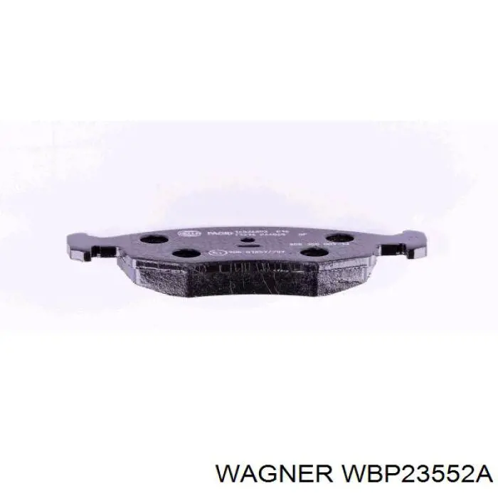 Гальмівні колодки Wagner WBP23552A ціна, від 17.74 USD