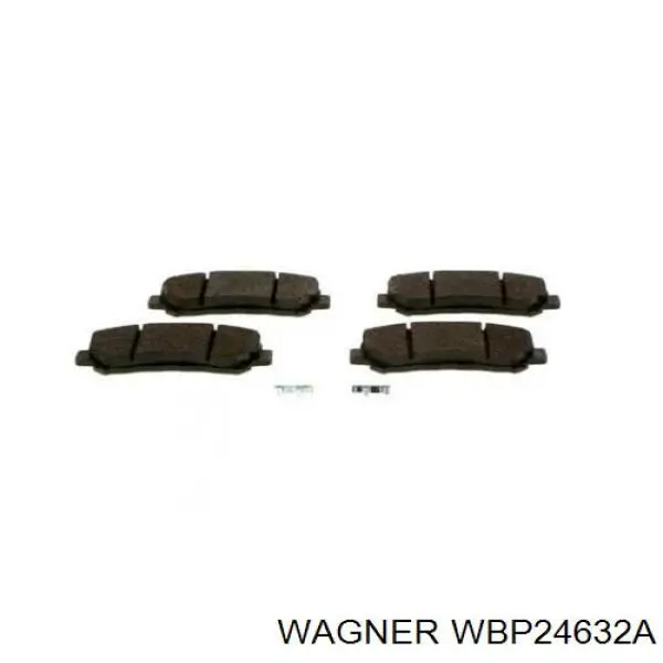 Купити WBP24632A Wagner Колодки гальмівні передні, дискові