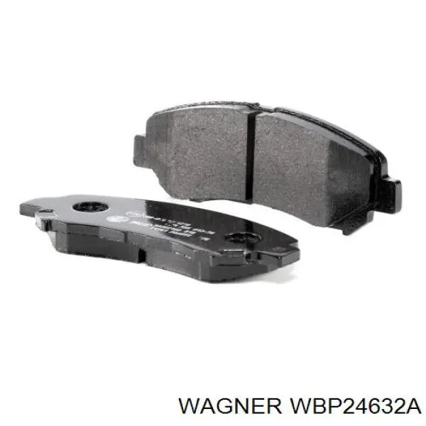 WBP24632A Wagner Передні гальмівні колодки