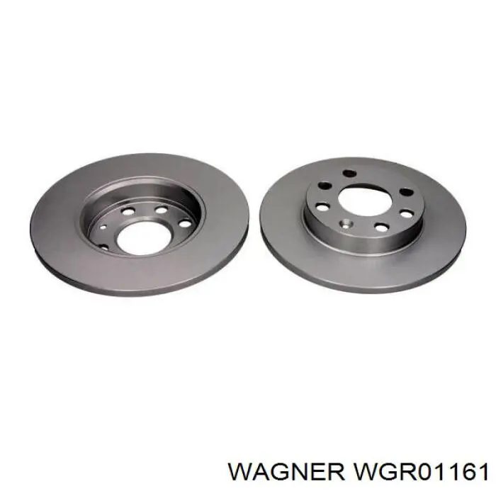 WGR01161 Wagner диск гальмівний передній