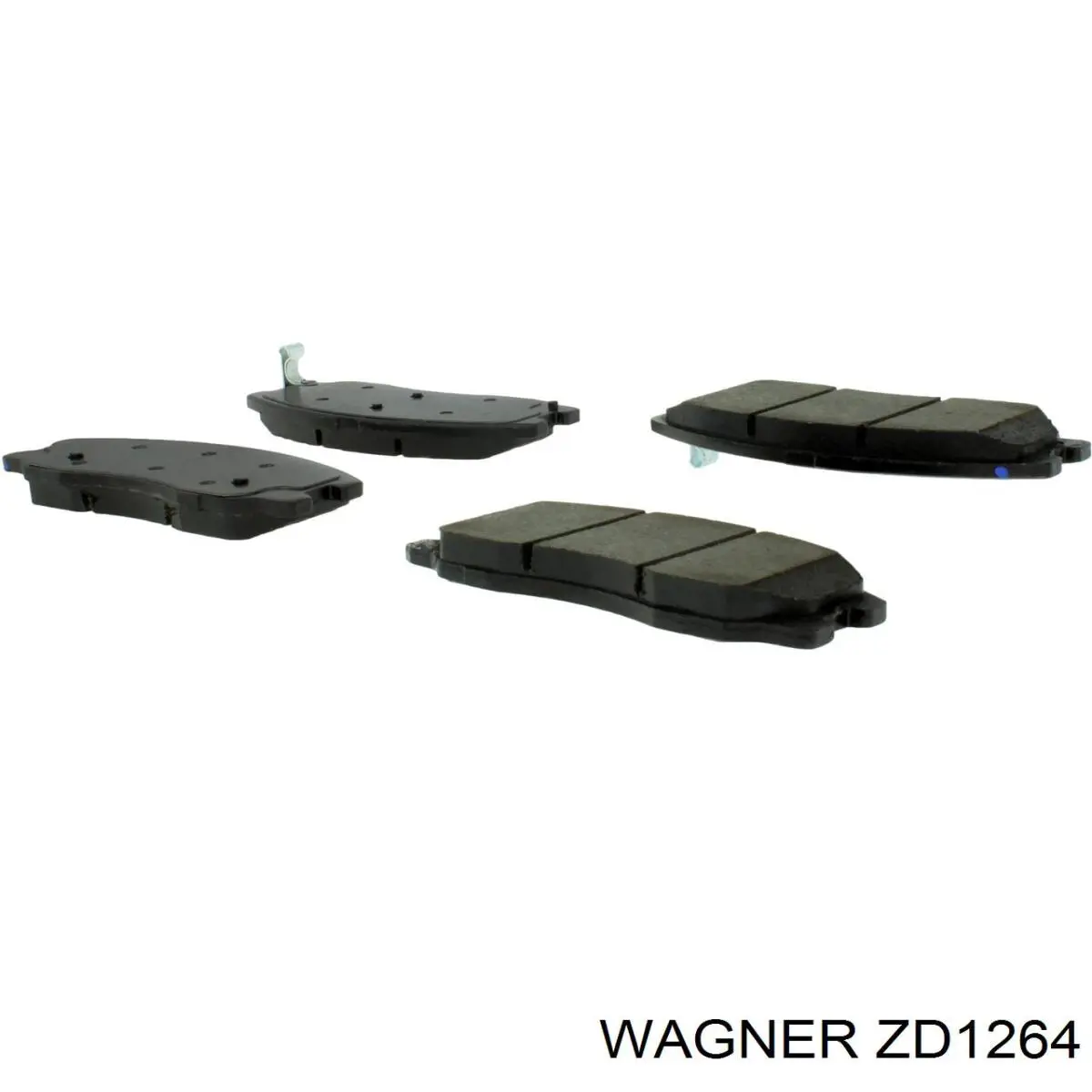 Гальмівні колодки Wagner ZD1264 ціна, від 20.67 USD