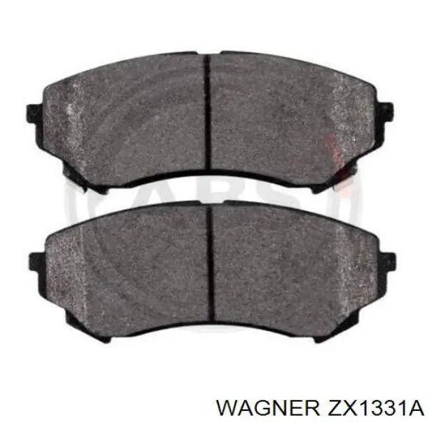 ZX1331A Wagner колодки гальмівні передні, дискові
