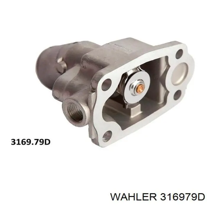 Кожух термостата Wahler 316979D ціна, від 21.38 USD