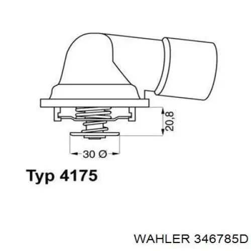 Автомобільний термостат Ford 1338005 ціна, від 7.95 USD