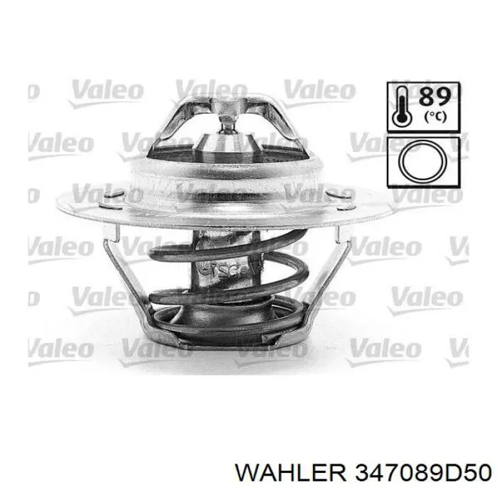 Термостат 347089D50 Wahler