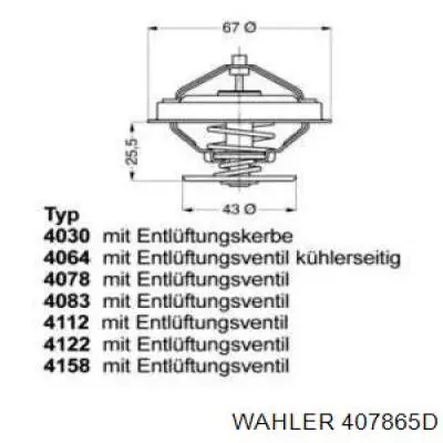  Wahler 407865D ціна, від 16.44 USD