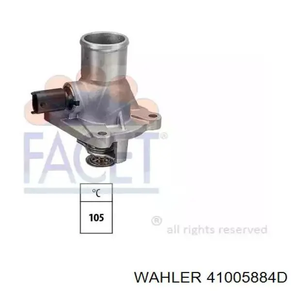 Термостат 41005884D Wahler