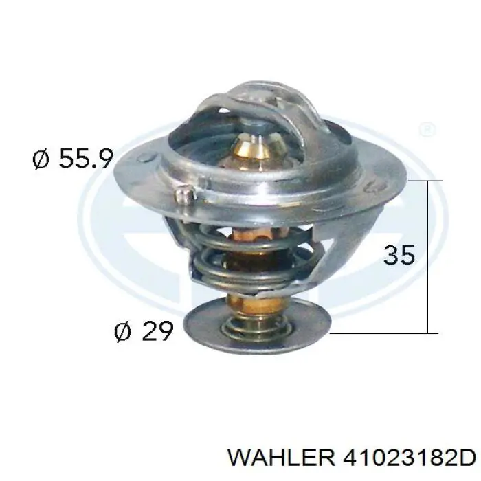 Автомобільний термостат Wahler 41023182D ціна, від 11.36 USD