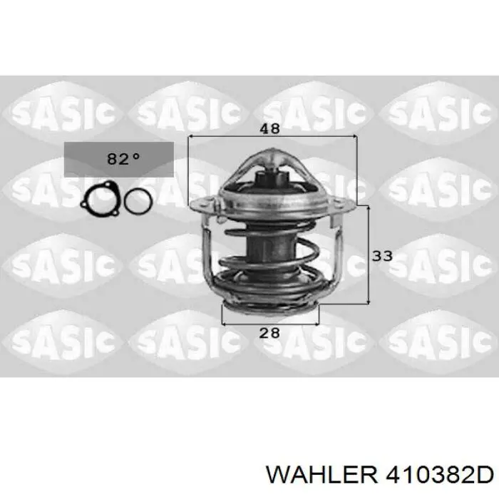 Купити 410382D Wahler Термостат в корпусі